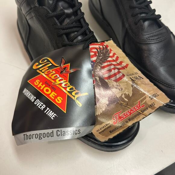 NWT Men's Thorogood Code 3 Mid Cut Work Shoe High Top Sneakers Made in USA 11.5 - Picture 7 of 10